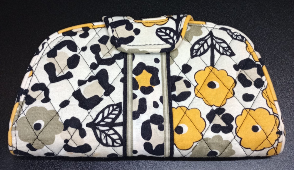 Vera Bradley Go Wild Kiss and Snap Wallet Clutch